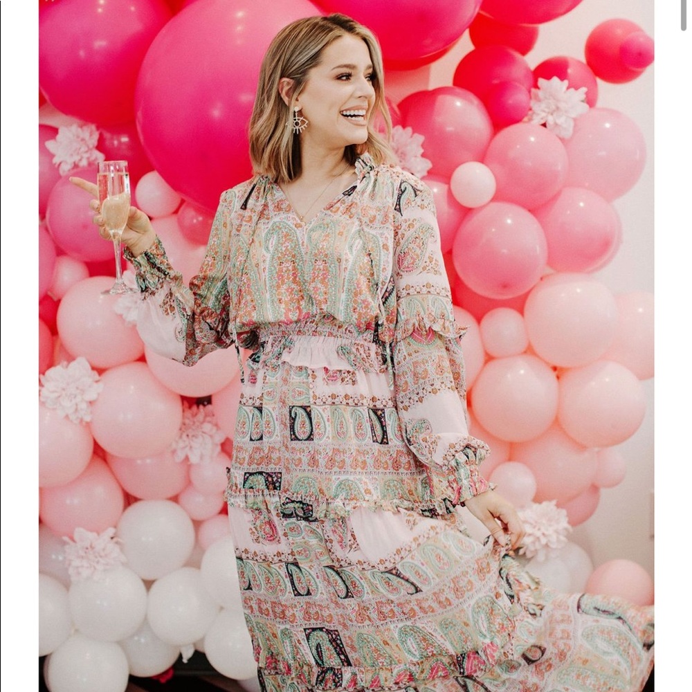 Paisley Maxi Dress